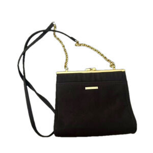 Liz Claiborne Gold Snap Crossbody Purse